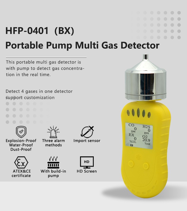 4 Gas monitor with pump Price 4 Gas monitor with pump Price
