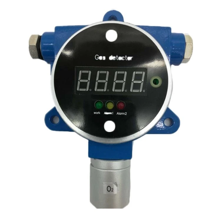 fixed LED display CO H2S NH3 O3 gas sensor gas detector